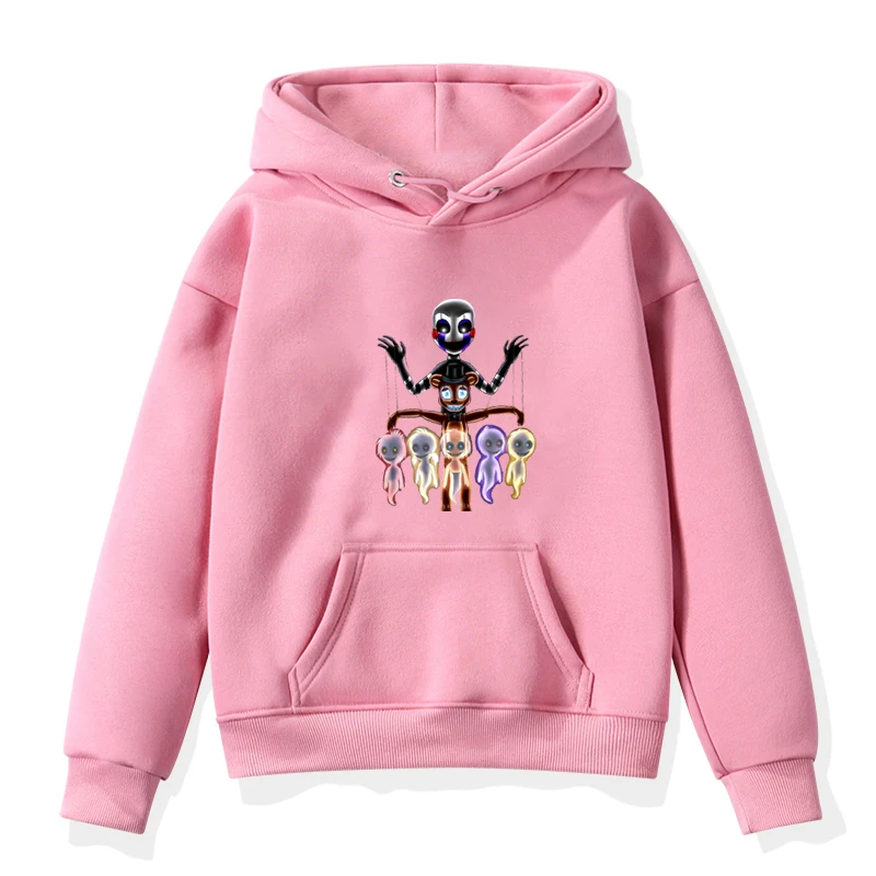 Hoodies 19 Новые свитшоты Five Nights At Freddys толстовки с капюшоном для маленьких мальчиков и девочек верхняя одежда, куртки Детский Зимний пуловер Повседневная детская одежда - Цвет: Hoodies 19