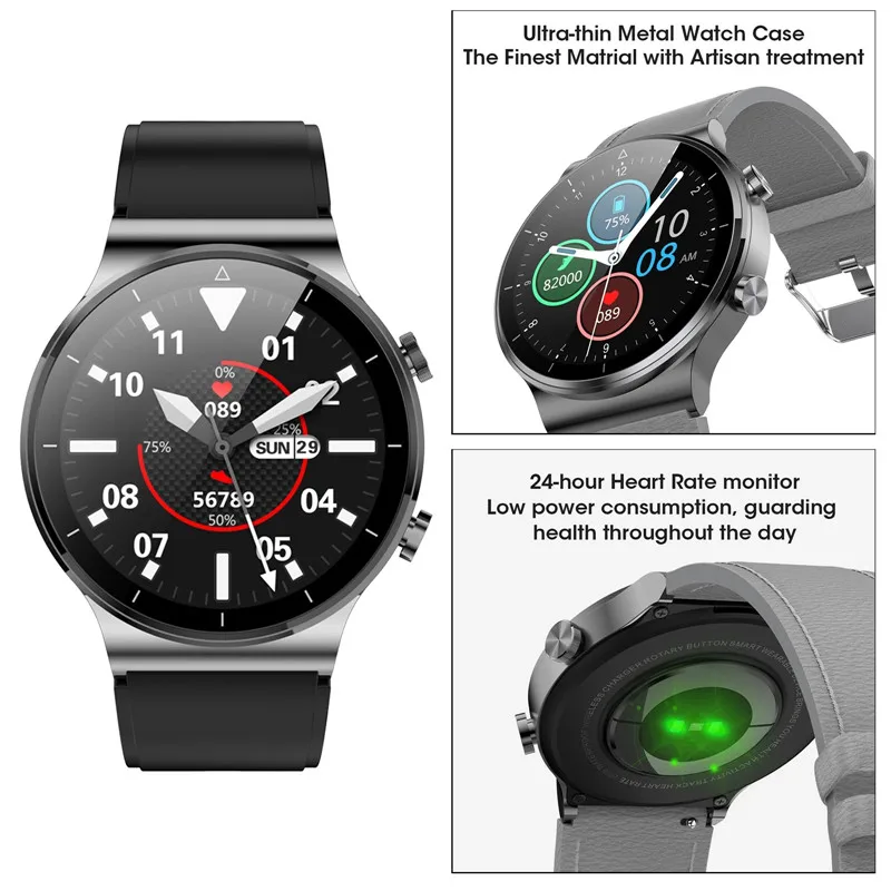 

Smart Watch M2 Pro PK GT2 Bluetooth Call Men Custom Dial IP68 Waterproof Wireless Charging Heart Rate Health Sports Smartwatch