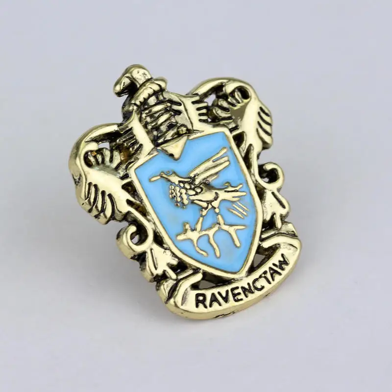 Brooch Hp cosplay Platform 9 3/4, брелок с логотипом, 2 цвета, круглая подвеска, аксессуары, брелок, коллекция, реквизит, ювелирное изделие, подарок для фанатов - Цвет: Brooch