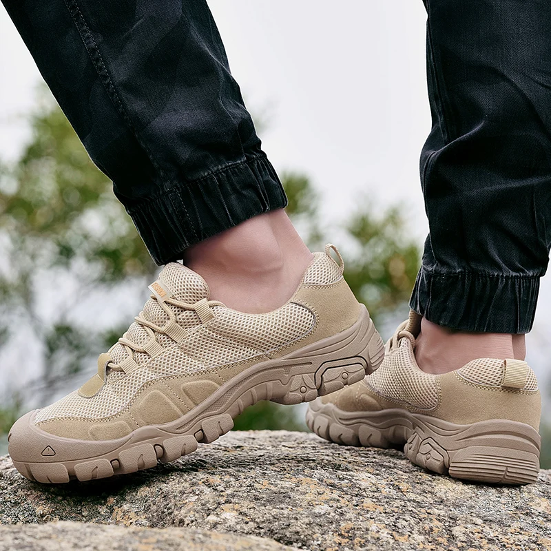 Outdoor Hiking Shoes Trekking Shoes for Men Women Non-Slip Tactical Boots Climbing Shoes Breathable Trekking Sneakers zapatillas