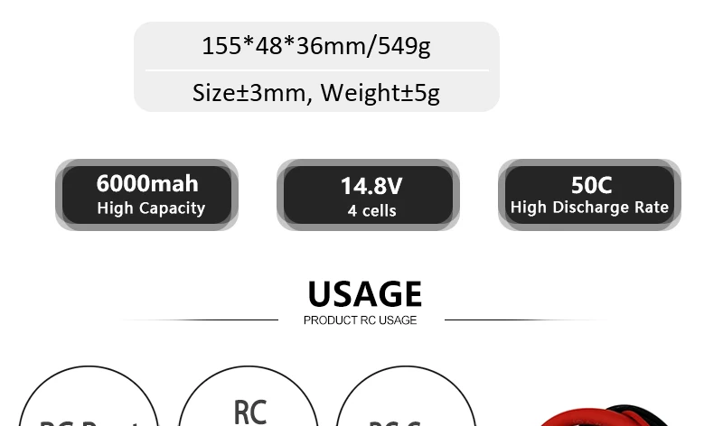 HRB 4S 14,8 V 6000mah Lipo батарея 50C XT60 XT90 XT90-S EC5 Deans T XT150 AS150 RC FPV Дрон самолеты вертолет автомобиль грузовик запчасти