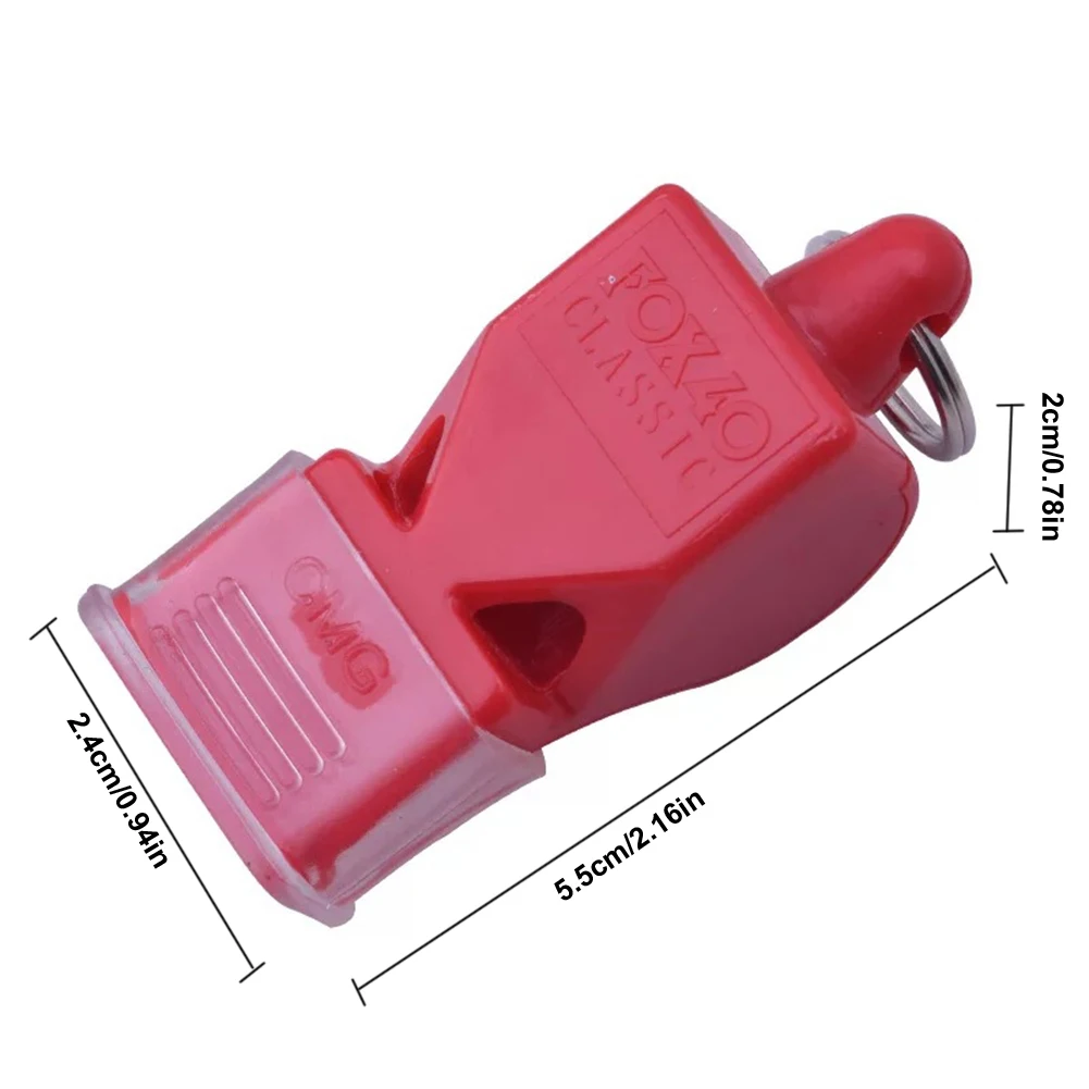 

1Pcs High Quality Whistle Plastic Football Basketball Hockey Baseball Sports Classic Referee Whistle Survival Outdoor Whistle