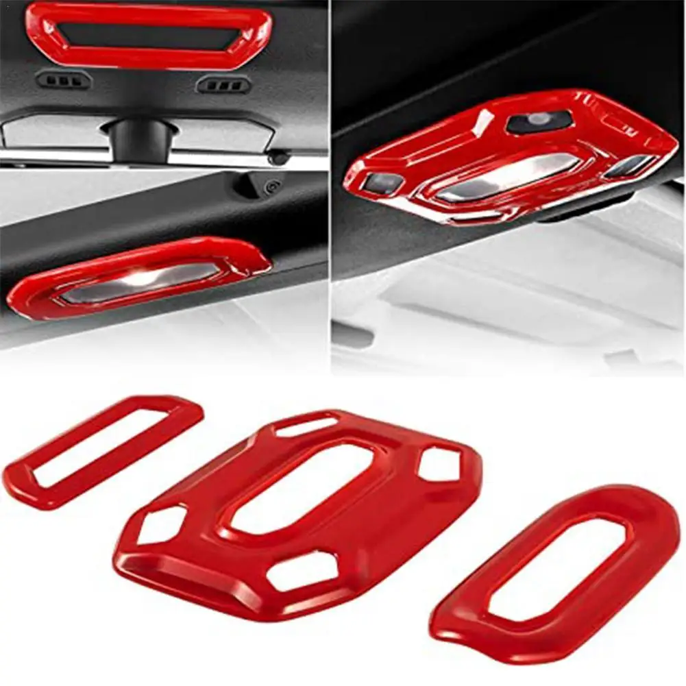 

Car Reading Light Lamp Decoration Cover Sticker for Jeep Wrangler JL 2018 Accessories for Jeep Gladiator JT 2018-2021