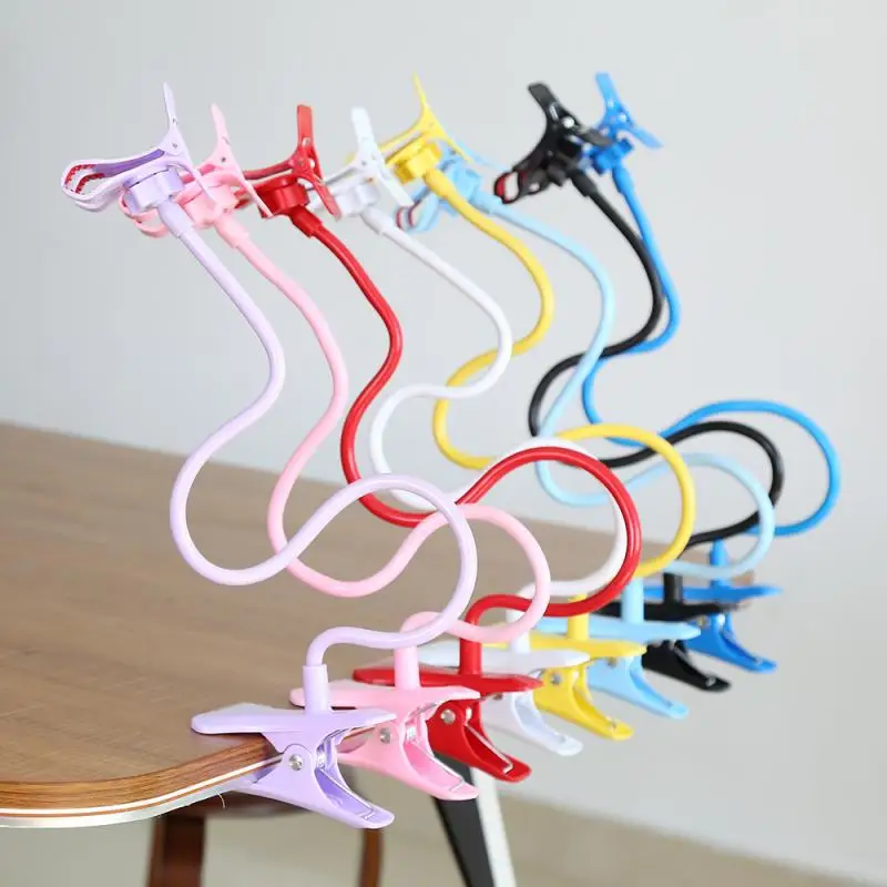 Гибкий держатель для мобильного сотового камеры телефона ленивый кровать