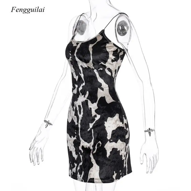 

2021 Summer Women's Dress Big Camouflage Print Suspender Short High Street Cool Girls Skirt