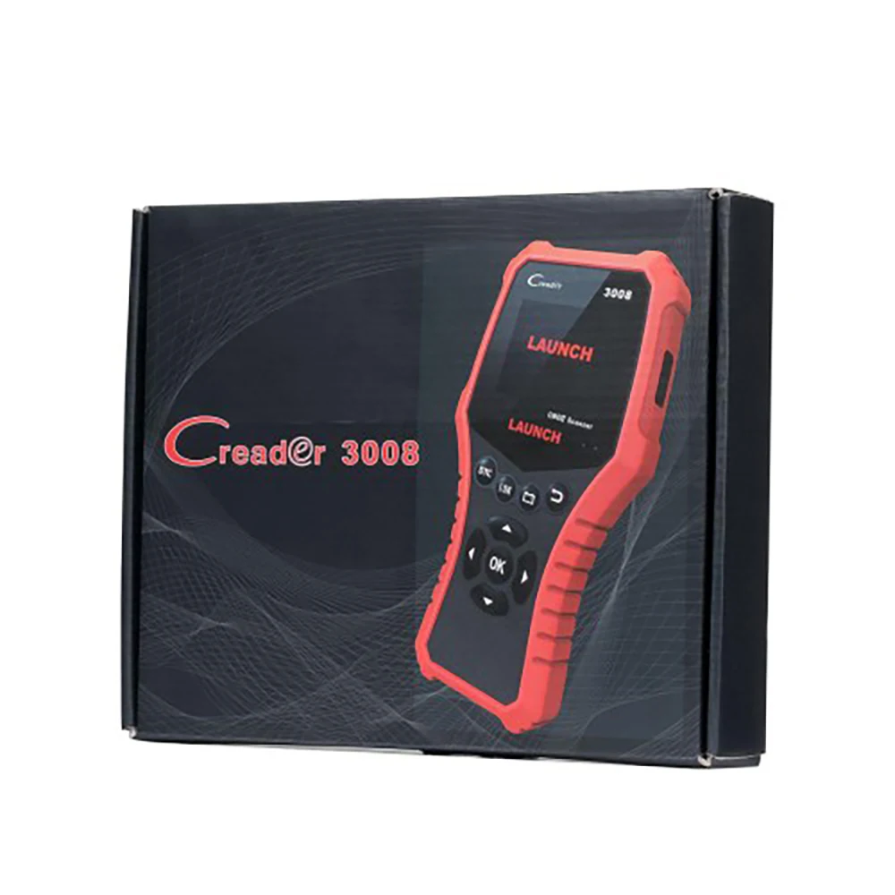 Считыватель кодов автомобиля LAUNCH Creader 3008 OBD2 сканер CR OBDII считыватель двигателя