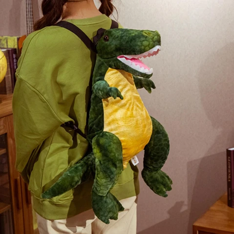 Новый реалистичный рюкзак с имитацией динозавра плюшевая игрушка Мягкое