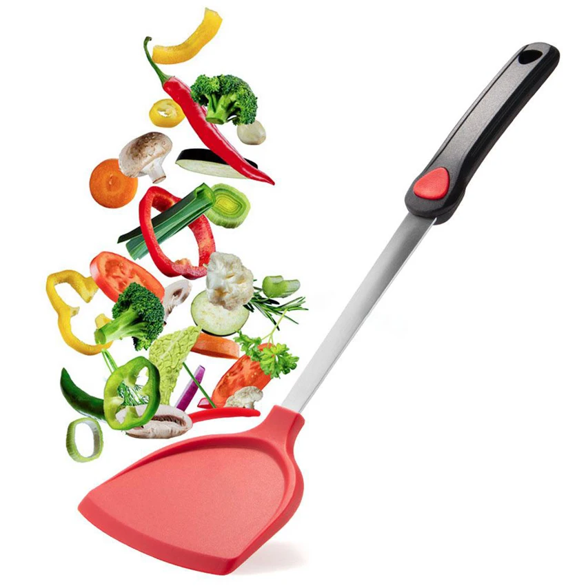 Кухонная утварь для приготовления пищи лопаточка сковороды силиконовая
