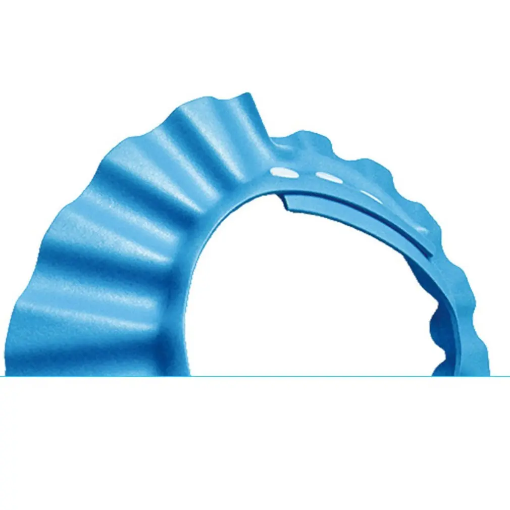 

Baby Children Kids Safe Shampoo Bath Bathing Shower Cap Hat Wash Hair Shield Adjustable Elastic Shampoo Cap