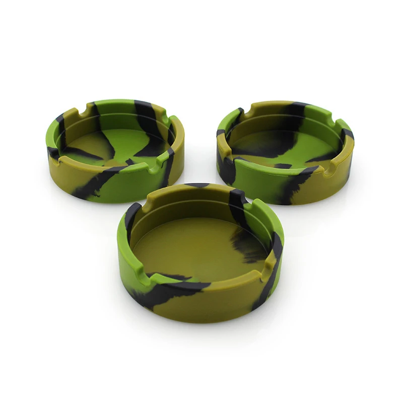 Круглая пепельница из силикагеля мягкий круглый силиконовый держатель для