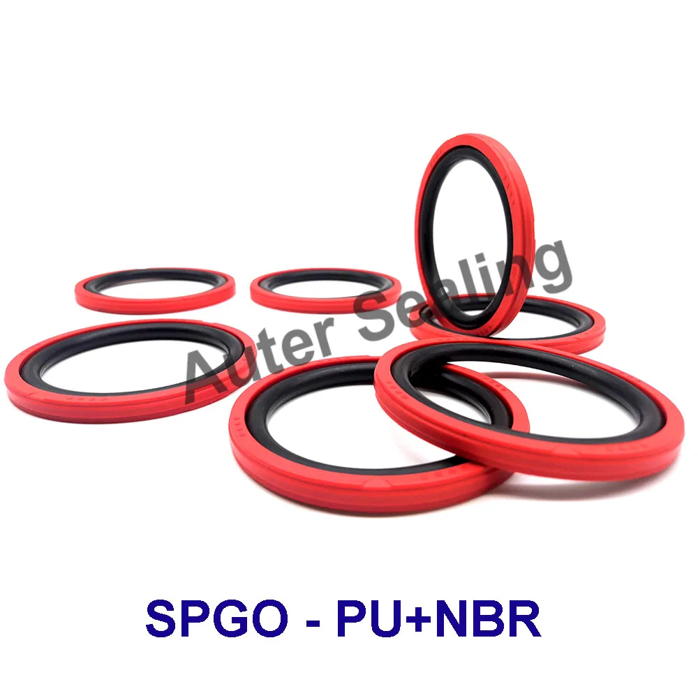 GSF высокого размера = 3 2/4 2/6 мм SPGO Glyd ring гидравлический уплотнитель поршня