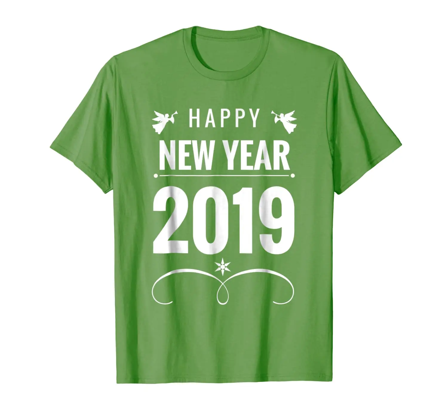 

2019 Happy New Year T Shirt for Men Women Teens Kids