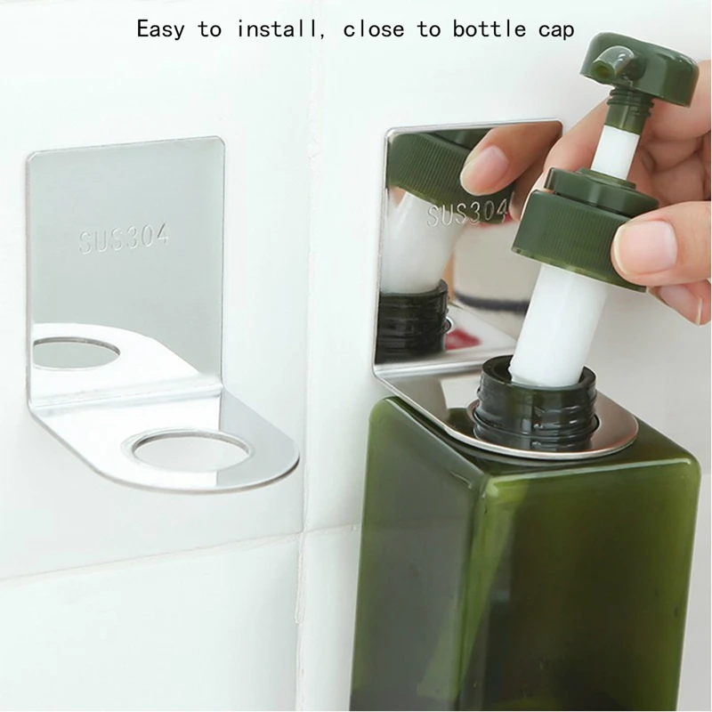 Гель для душа держатель бутылок кронштейн Ванная комната стены магия паста