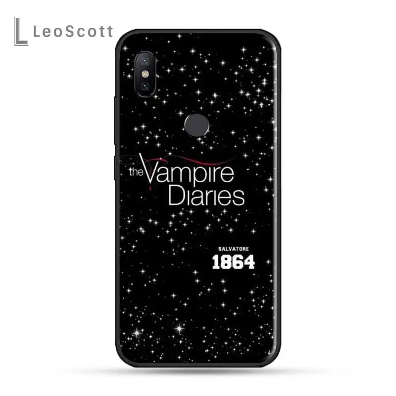 

The Vampire Diaries Stefan Damon Salvatore Phone Case For Xiaomi Redmi note 7 8 9 t max3 s 10 pro lite cover funda coque shell