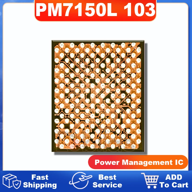 Chip de fuente de alimentaci&oacute;n PM7150L 103 Original, circuitos integrados PM IC BGA PMIC, piezas de repuesto, Chipset, 1 unidad-3