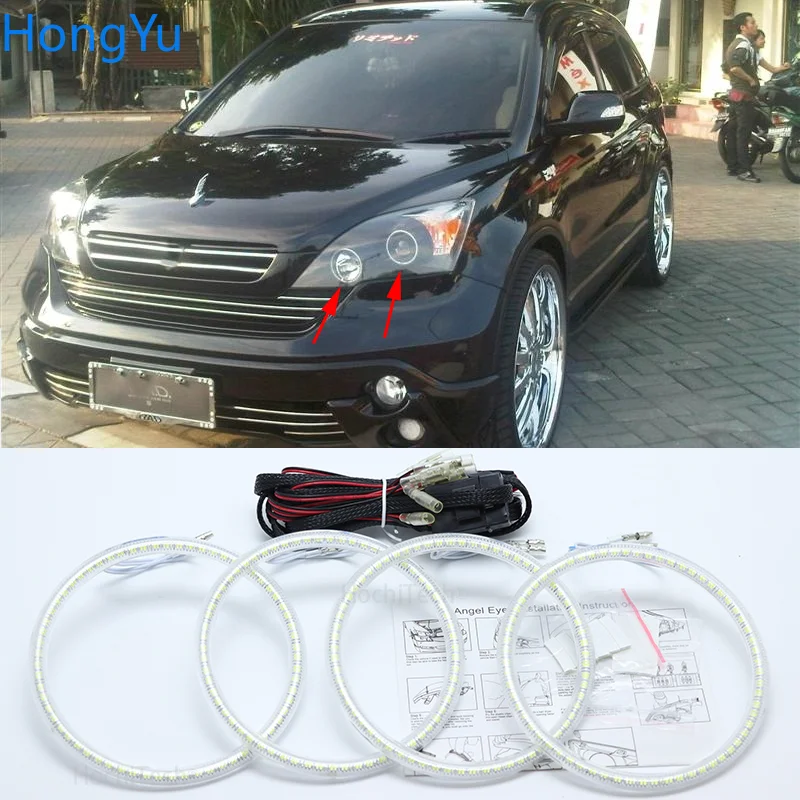 Для HONDA CR V CRV 2007 2008 2009 2010 2011 Супер яркий белого цвета 3528 SMD комплект светодиодов