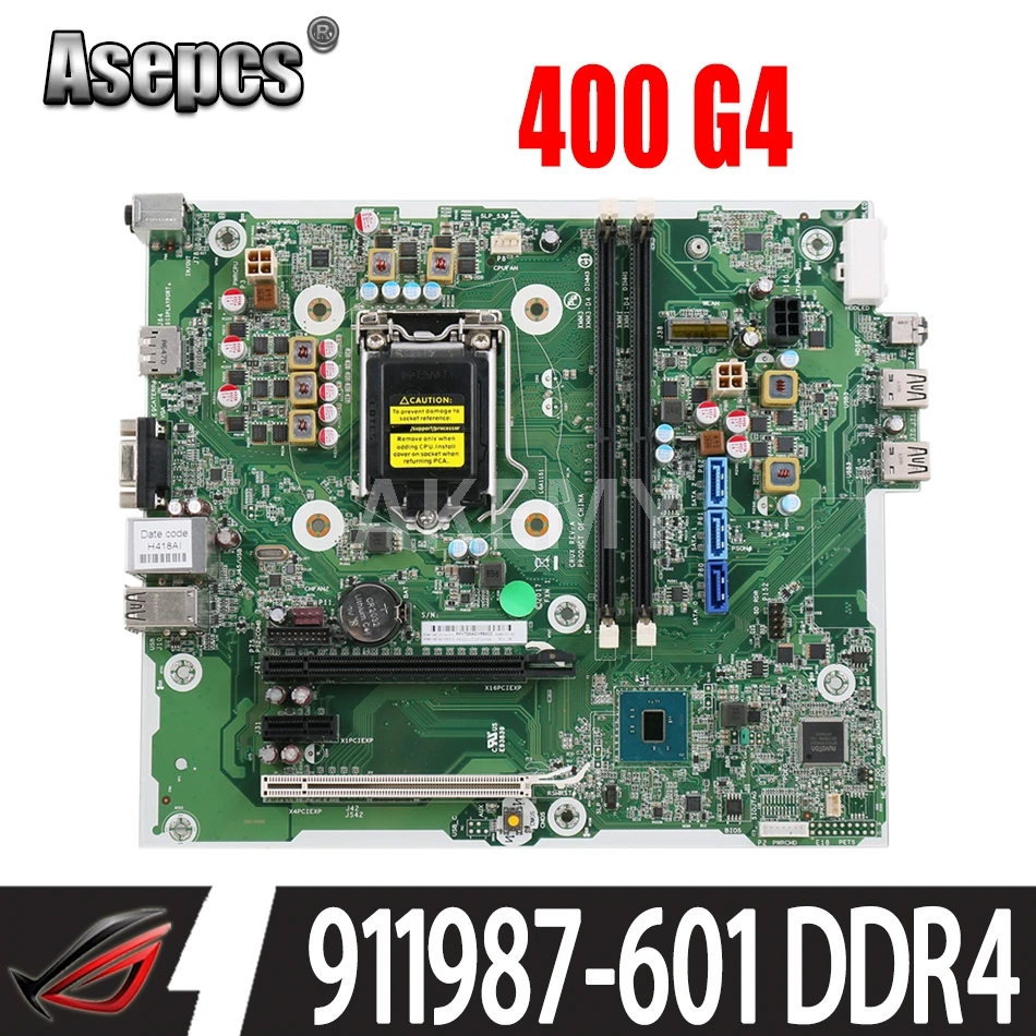 Akemy для HP ProDesk 400 G4 MT настольная материнская плата 911987 601 001 901010 LGA 1151 DDR4|Материнские