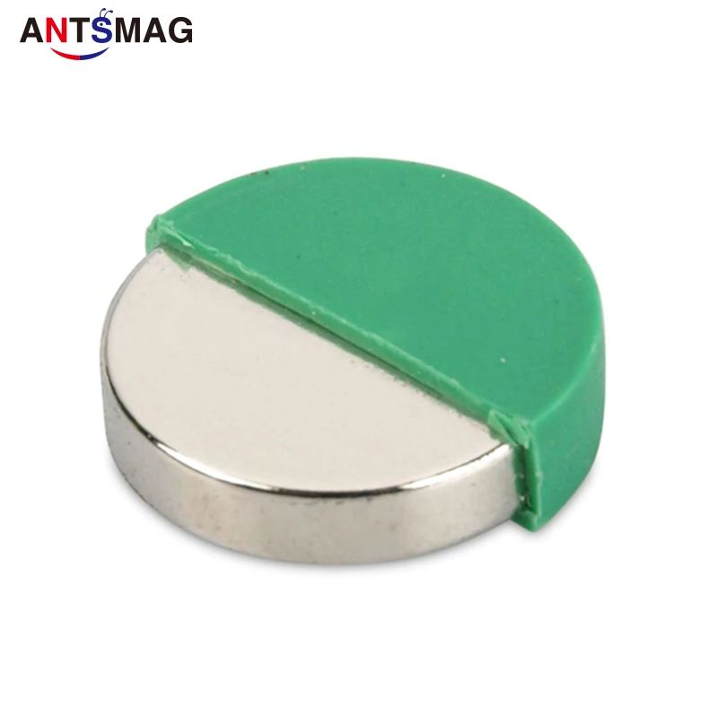 Небьющиеся неодимовые магниты N52 с пластиковым покрытием 6 шт. D20X5.0MM (13/16