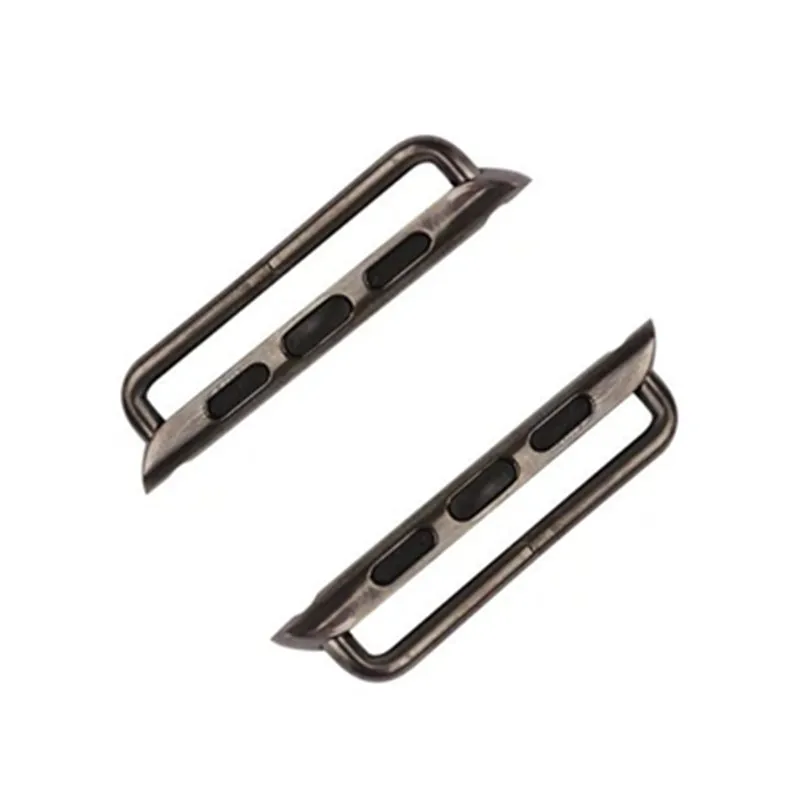 10Pcs/Lot Stainless Steel Adapter Watchband 1:1 for Apple Watch Band 38/40 41 42 45 44mm Series 2 3 4 5 6 7Connector Accessories