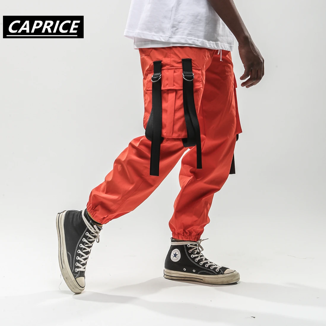 Мужские шаровары с боковыми карманами повседневные брюки для бега в стиле хип