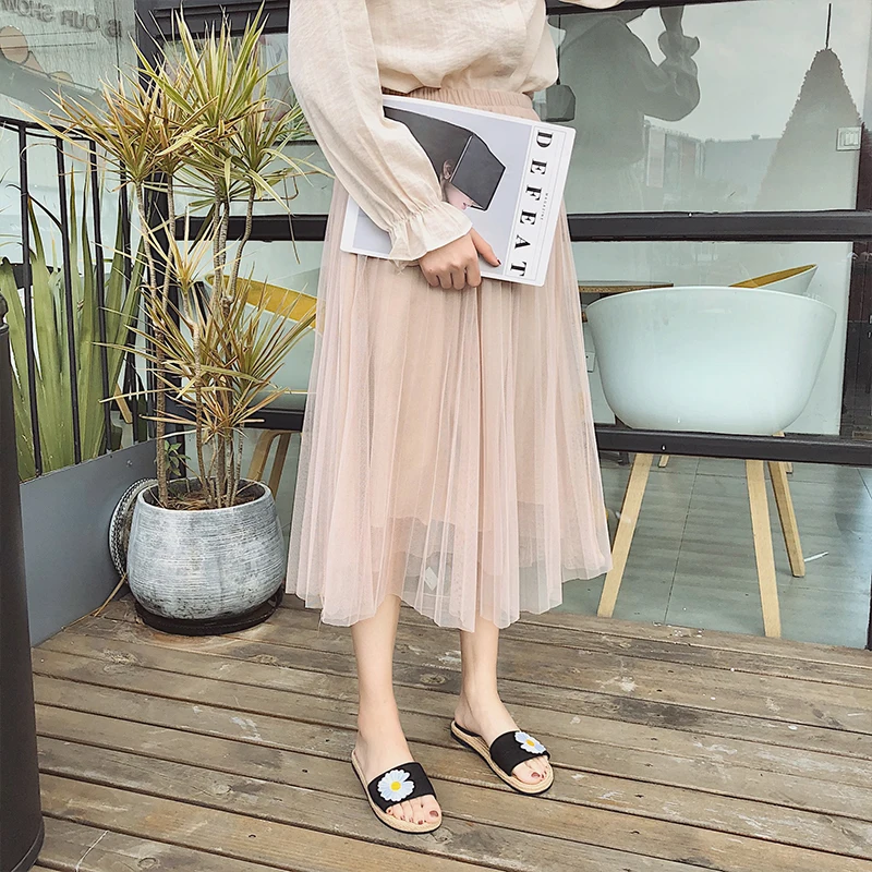 

Slippers Casual Flower Summer Women's Shoes Pantofle Shale Female Beach Slides Luxury 2021 Sabot Flat Soft Floral Fabric Basic P