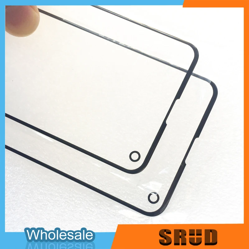 5Pcs High Quality Outer Touch Panel Screen Glass For Samsung Galaxy S10 S9 S8 Plus Note 8 9 10 10 Plus Front Glass Lens