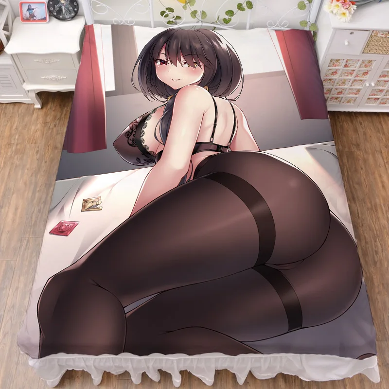 Обновление Август аниме DATE A LIVE Yatogami Yoshino Tokisaki Kurumi Простыня из молочного волокна и