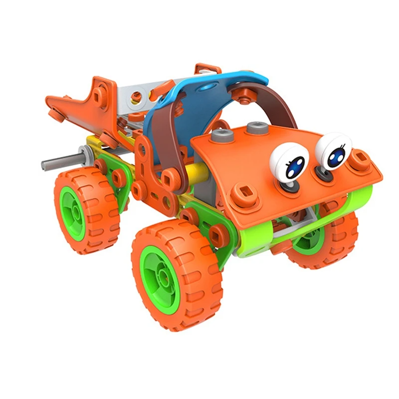 

Обучающие игрушки STEM 5 в 1, 136 шт., набор строительных проектов для детей от 6 до 12 лет, игрушка-гайка в подарок