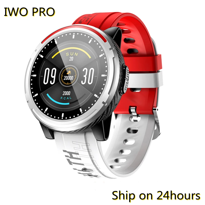 

IWO PRO S26 Smart Watch 2021 For Men Bluetooth Call HD Display IP67 Waterproof Multi Language Sport Smartwatch For HUAWEI Xiaomi