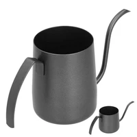 304 stainless steel ptfe gooseneck kettle with inner scale pour over coffee pot for home milk jug for coffee
