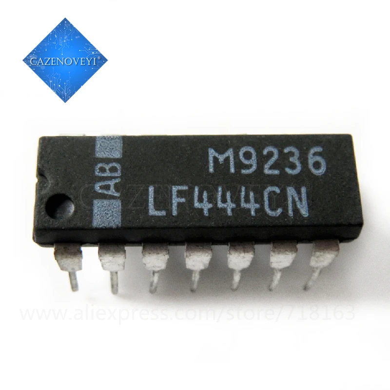 10pcs/lot LF444CN LF444 DIP-14 In Stock | Электронные компоненты и принадлежности