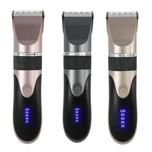 Digital Display Hair Clipper Electric Hair Trimmer Cordless Shaver Trimmer Men Barber Hair Cutting Machine