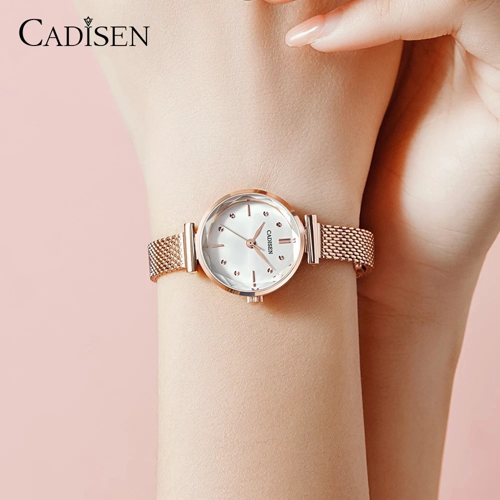 CADISEN New Fashion Women Watches Ladies Top Brand luxury Waterproof Quartz Clocks Watch Lady Stainless Steel Water For Gift enlarge