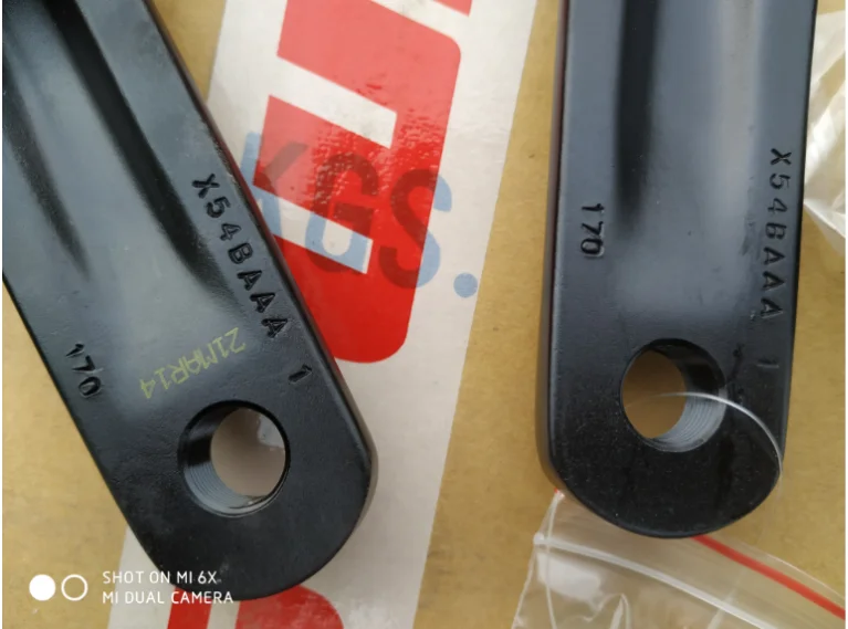 SRAM X5 GXP 3x10 диаметра окружности болтов(170 мм, 44/33/22 T