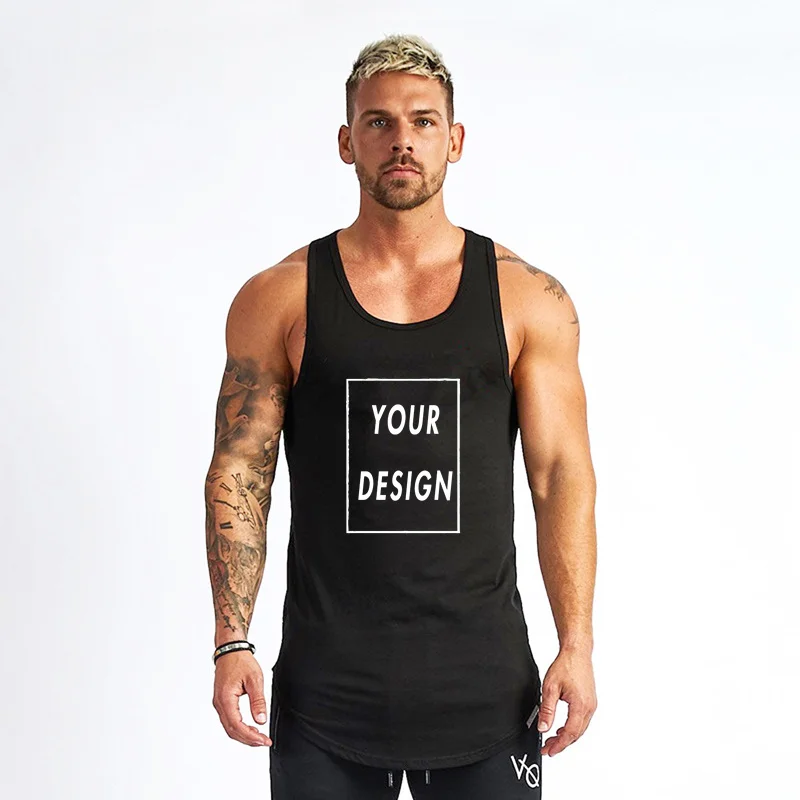 

Custom usual gym vest For Men Limitied Edition unisex Brand gym vest Personal tailor Design Logo outdoor jackets