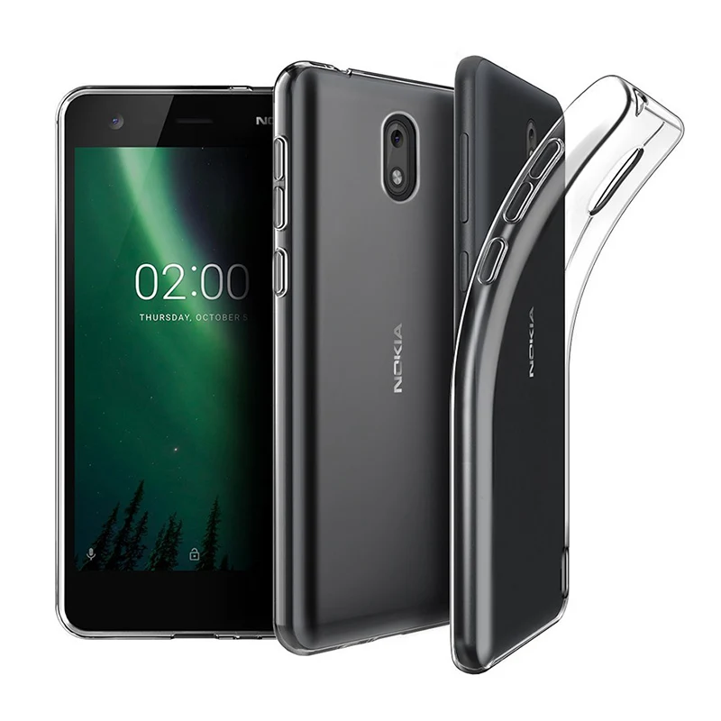 2019 Новый Прозрачный чехол для Nokia 1 Plus ультра тонкий прозрачный Мягкий ТПУ