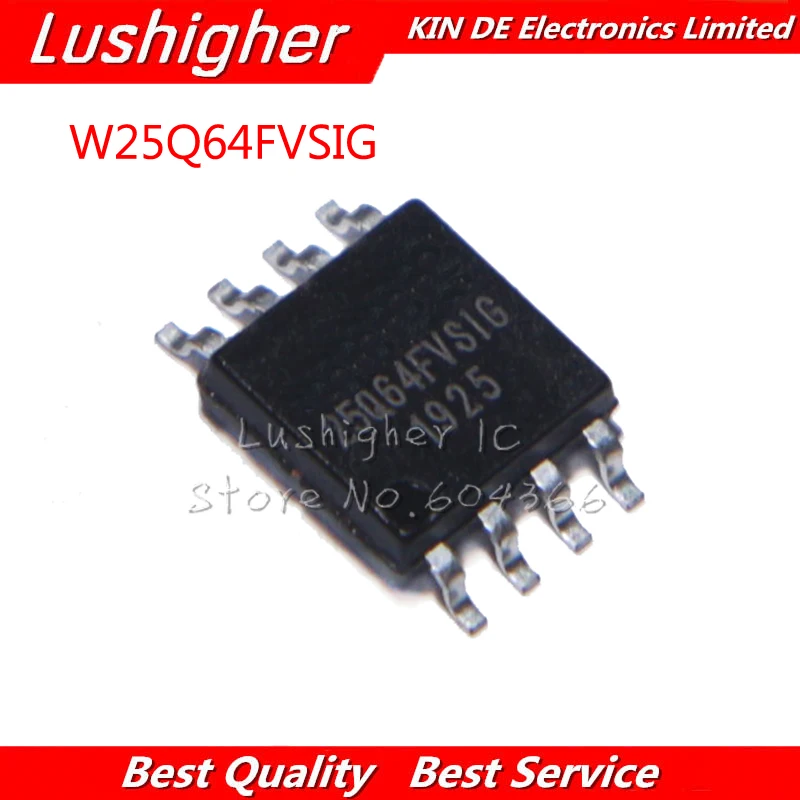 Новинка оригинальный модуль w25q64fvensi SOP8 W25Q64 SOP 25Q64FVSIG SMD IC 5 шт.|ic smd| |