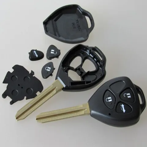 Удаленный ключ DAKATU для Toyota 07 Camry Reiz, 3 кнопки, лезвие TOY43, 5 шт.