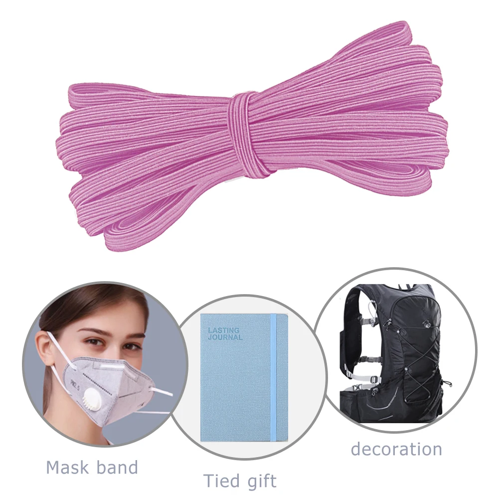 Эластичная лента для рукава сделай сам 5 ярдов 6 мм|Резинки| |