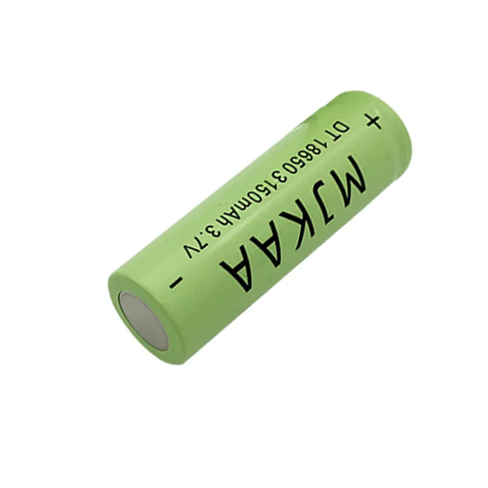 2шт 18650 аккумуляторная батарея 3 7 V 3150mah (не AA/AAA батарея) литий ионная для
