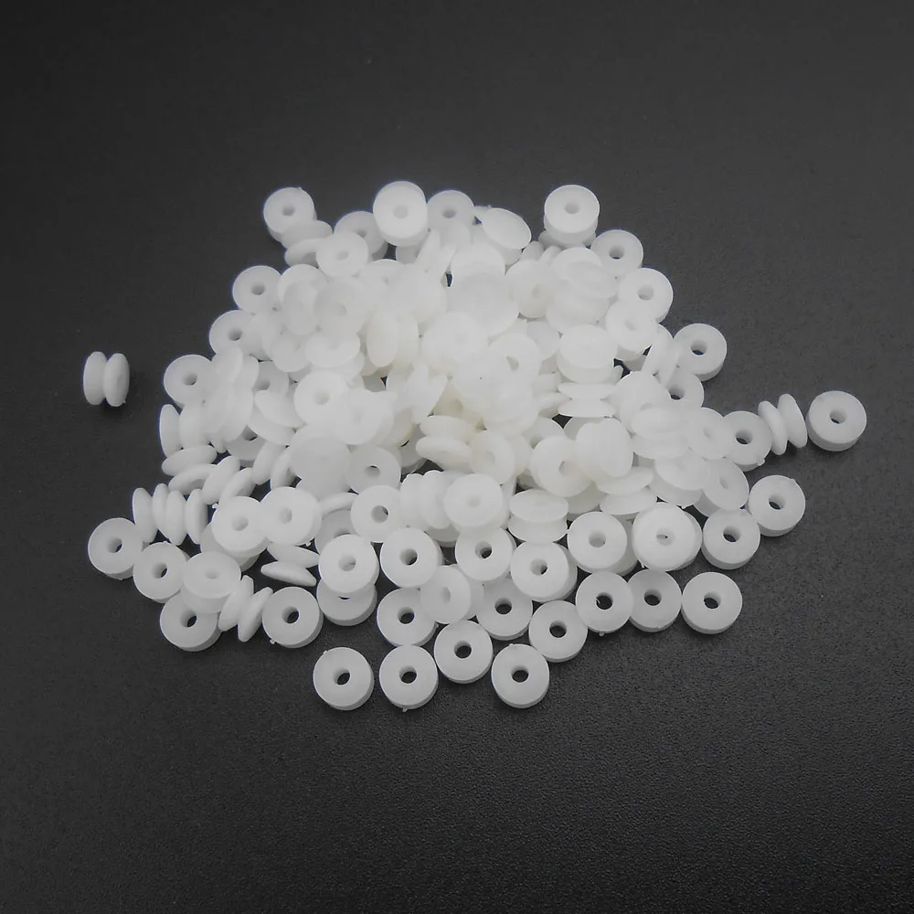 100 шт 5 мм пластиковый шкив МОДЕЛЬ передачи колеса мотора внешний Dia.5mm вал шкивы