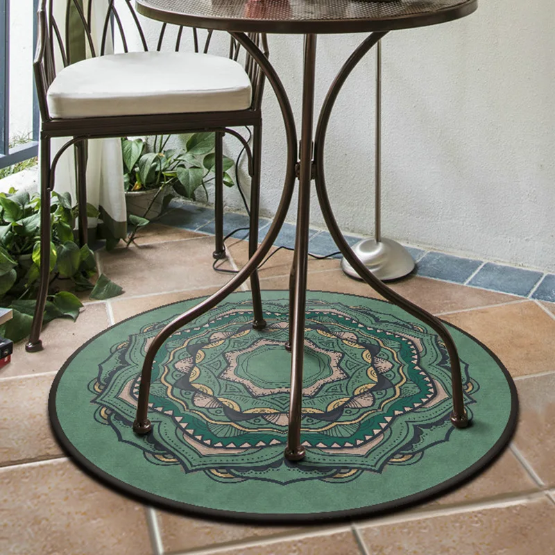 Национальный Ветер анти скольжения круглый полный балкон журнальный столик