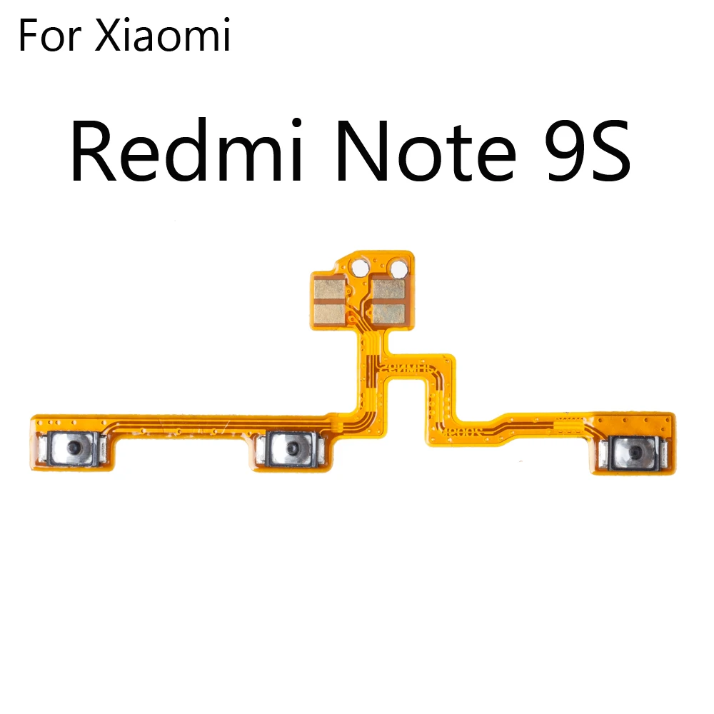 10 шт./лот для Xiaomi Redmi 8 8A 9 5G 9A Note 7 7A 8T Pro 4G 9s 10T кнопка включения и выключения питания