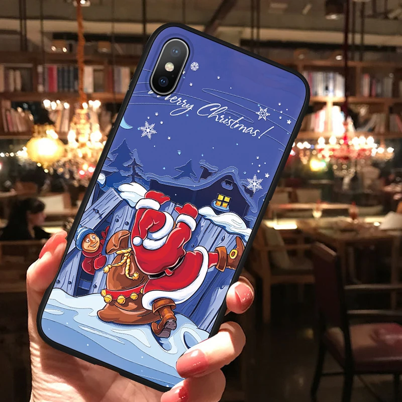 sdlrsd Санта Клаус ТПУ 3D чехол с тиснением и изображением для Xiaomi mi 9 6X8 A2 Lite A1 CC9e F1 для Red mi K20 7A S2 5 Plus Note 4X 6A 5A 5X6 7 Pro Чехол - Цвет: sdlrsd