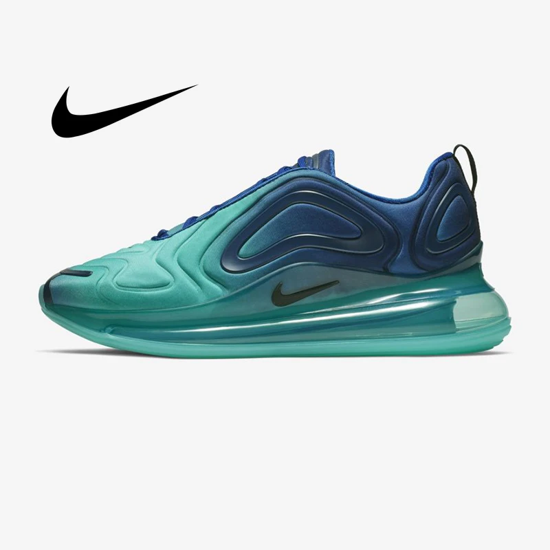Оригинальные подлинные мужские кроссовки для бега от NIKE Air Max 720, дышащие спортивные кроссовки для улицы, дизайнерские спортивные кроссовки, новинка, AO2924-400