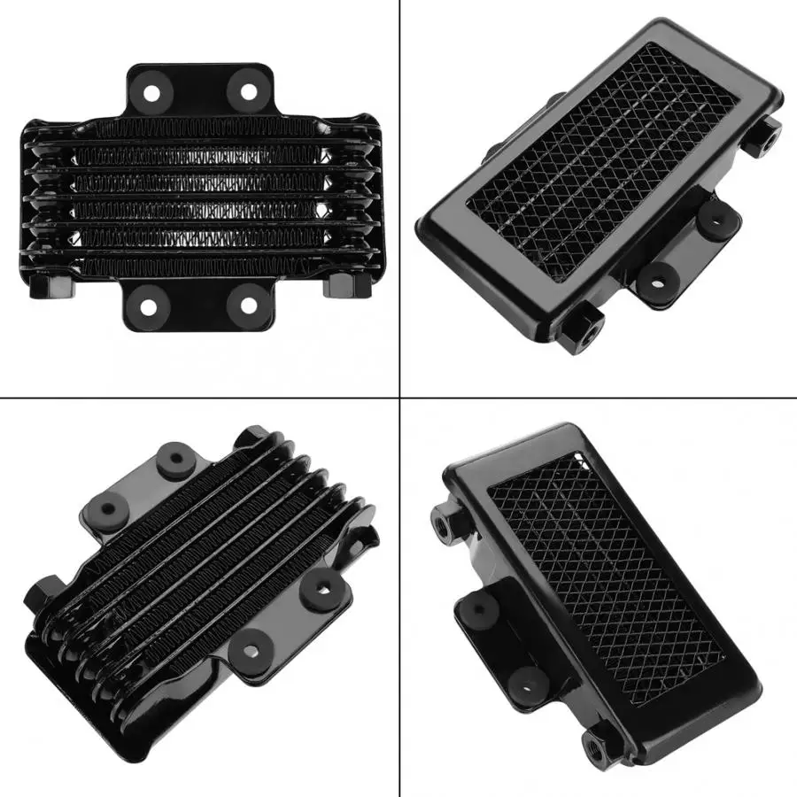 Aluminum 65ml Engine Oil Cooler Cooling Radiator for 100CC-250CC Motorcycle Dirt Bike ATV accessories moto