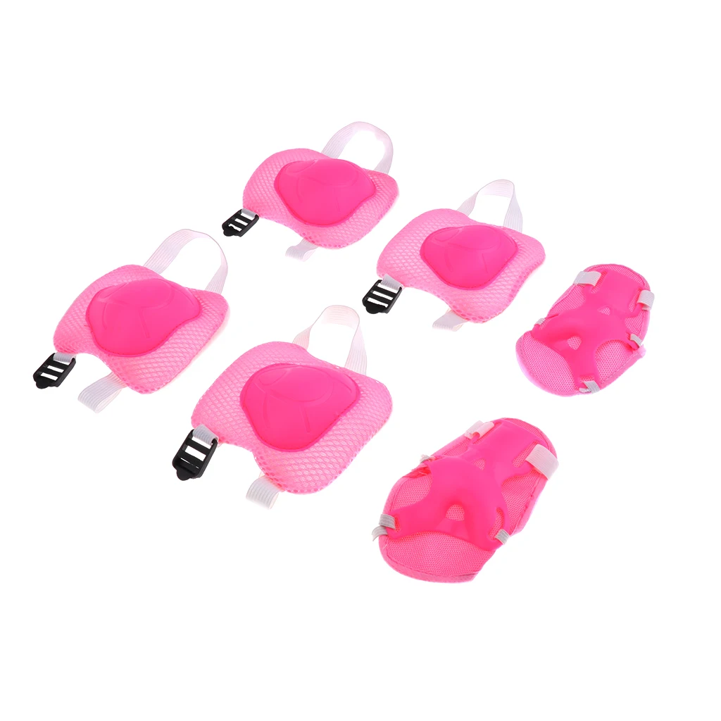 Детский комплект защитной экипировки наколенники и налокотники с защитой