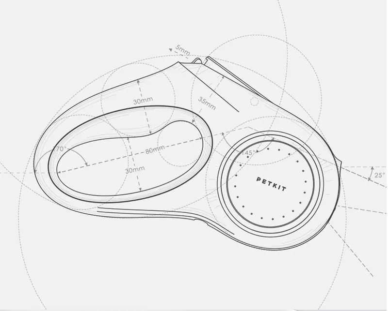 PETKIT собачий Телескопический поводок собачий ошейник собачий ремень безопасности собачий ошейник собачий поводок продукт для домашних животных
