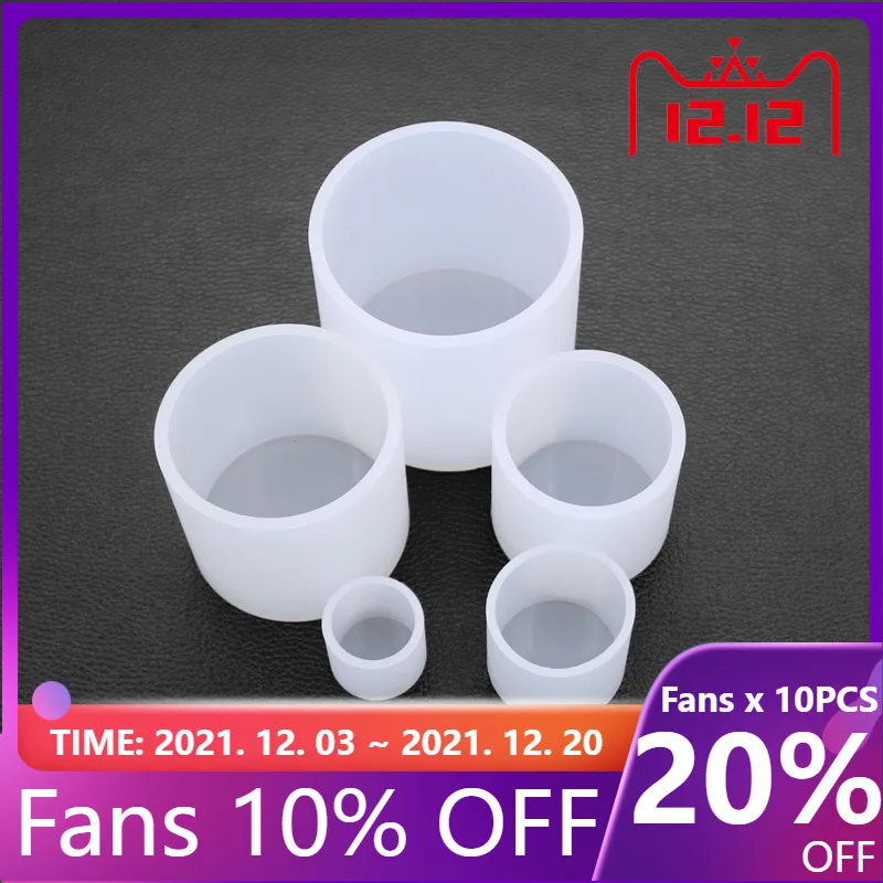 

Hot Sale 3D Geometric Round Shape Silicone Mold DIY Aroma Plaster Craft Mould Small Candle Resin Soap Molds Xmas Home Decor