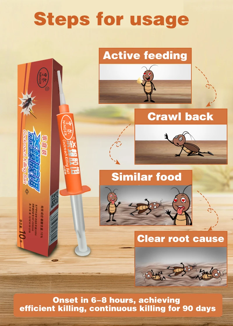 5 шт. мощная эффективная приманка для уничтожения тараканов Kak kerlak борьбы с